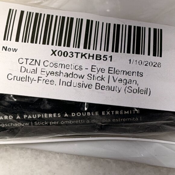 CTZN Cosmetics-Nudiversal Lip Duo Lipstick + Lip Gloss| Elements Dual Eyeshadow - Picture 3 of 6